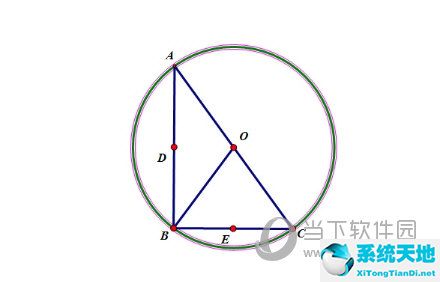 在几何画板上如何画直角三角形(几何画板如何画三角形的外接圆)