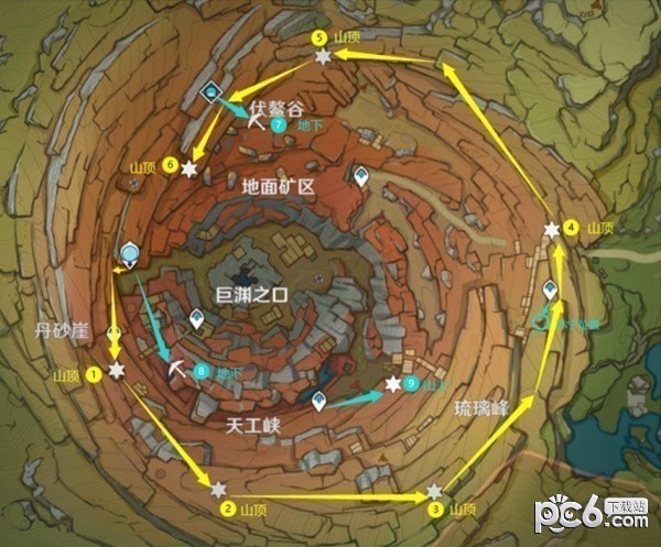 原神4.0全9个老石位置介绍 原神4.0全9个老石位置一览