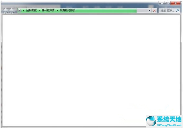 控制面板的设备和打印机打不开(控制面板的设备和打印机打开是空白的)