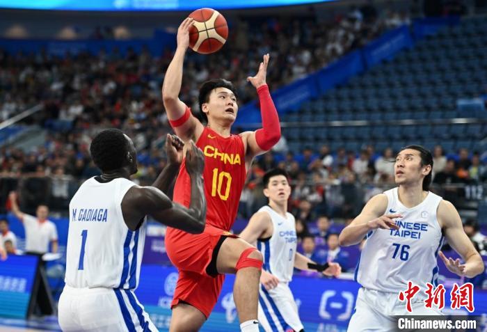 （杭州亚运会）中国男篮战胜中国台北队  收获亚运会铜牌