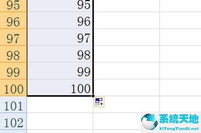 excel怎么拉出1至100怎么全部是1(excel怎么拉出一至一百)