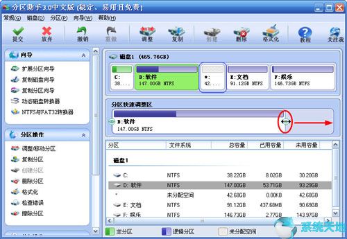 分区工具增加c盘空间(分区助手怎么扩大c盘要多久)