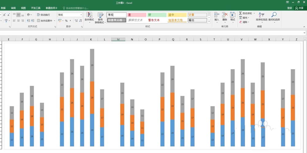 excel2010做柱状图(用excel2016做柱状图)