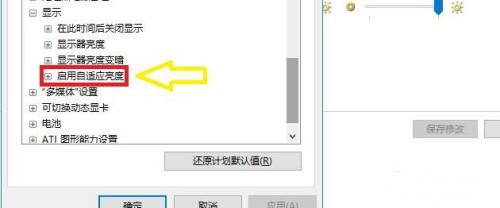 win10显示里没有自适应亮度(win10没有自动亮度调节)