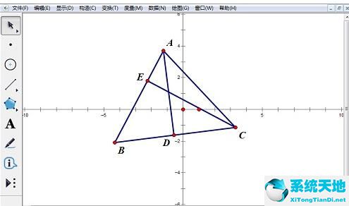 几何画板度量直线方程的详细图文步骤