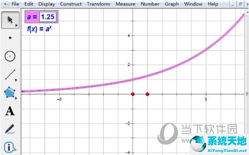 几何画板指数函数动图拖动(如何用几何画板画动态指数函数图像)